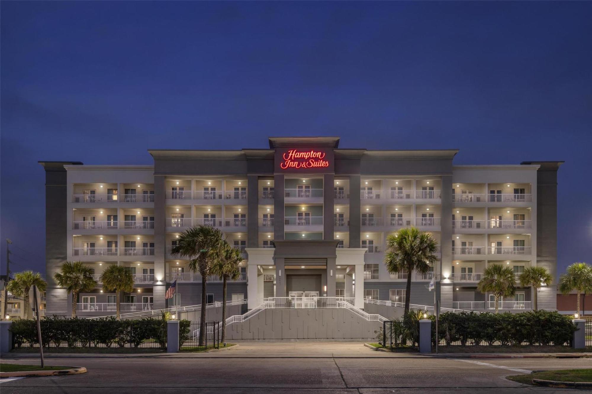 Hampton Inn & Suites Galveston Bagian luar foto